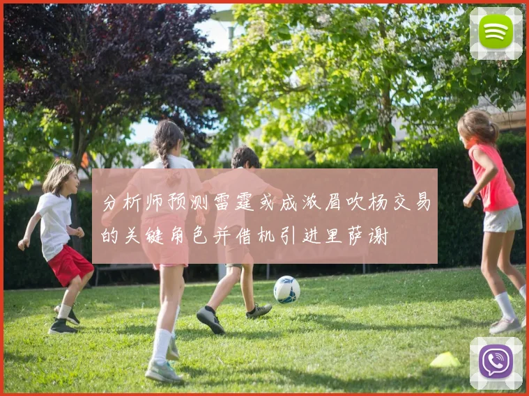 分析师预测雷霆或成浓眉吹杨交易的关键角色并借机引进里萨谢